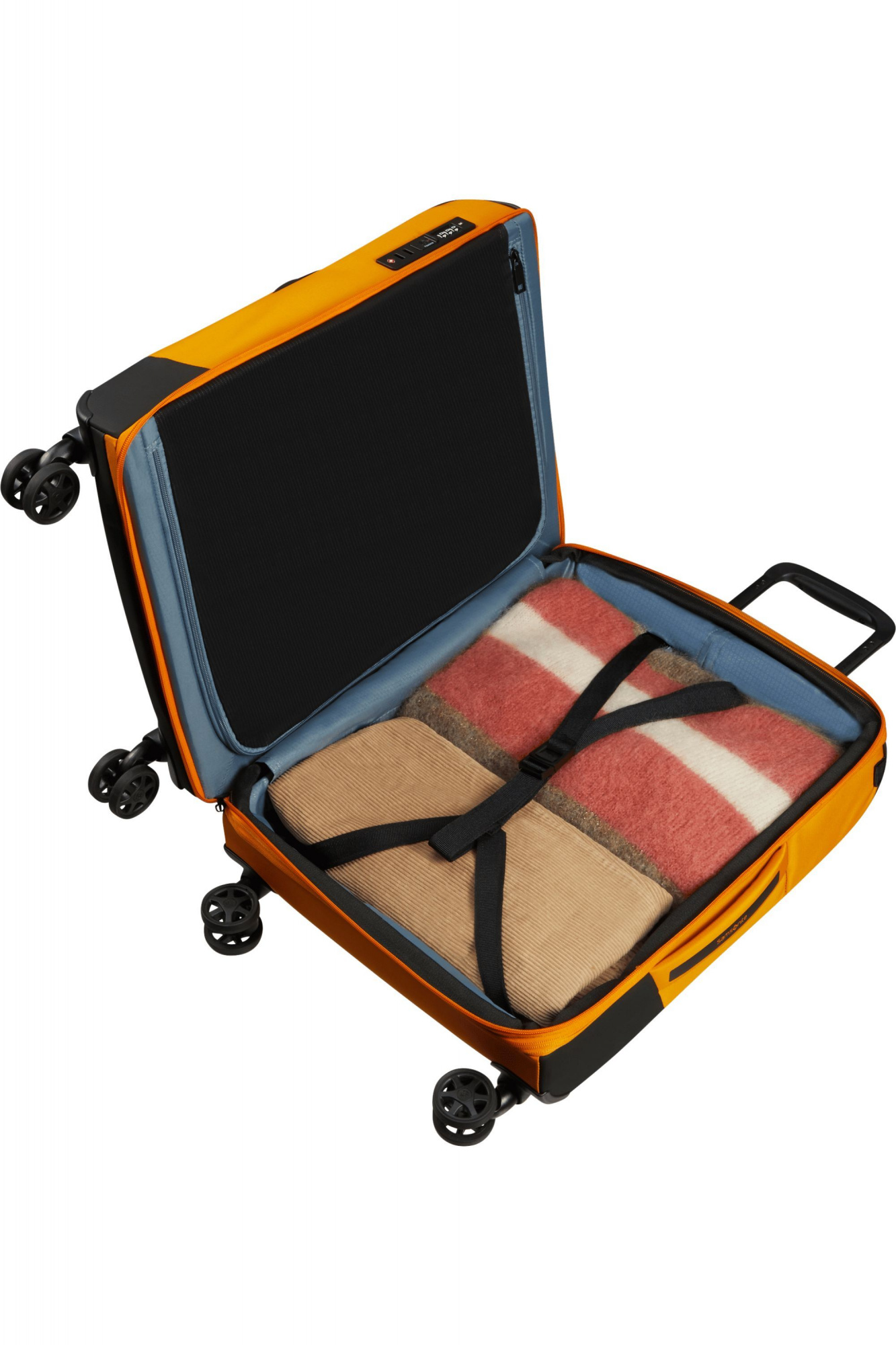 Чемодан Samsonite Biz2go TRVL 147609-4702 55см 40/47л Radiant Yellow