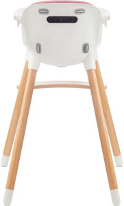 Детский стульчик Kinderkraft Sienna 2в1 розовый