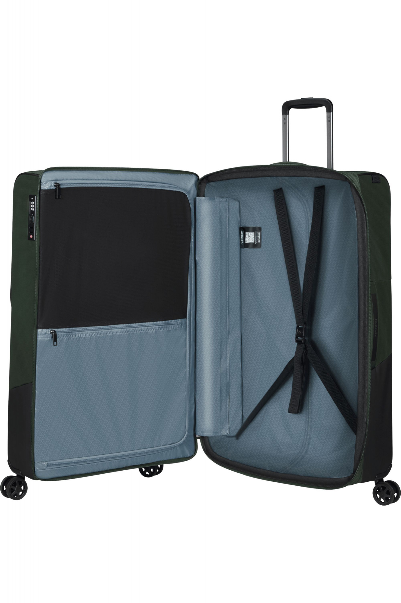Чемодан Samsonite Biz2go TRVL 147611-1316 77см 106/116л Earth Green