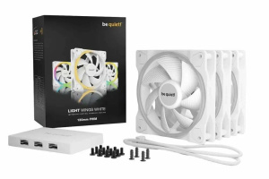 Комплект вентиляторов для корпуса Be Quiet! Light Wings 120 мм BL100, белый (3 шт.)