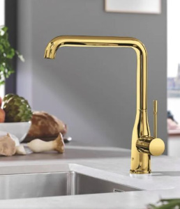 Смеситель для кухни Grohe Essence 30269GL0, золото