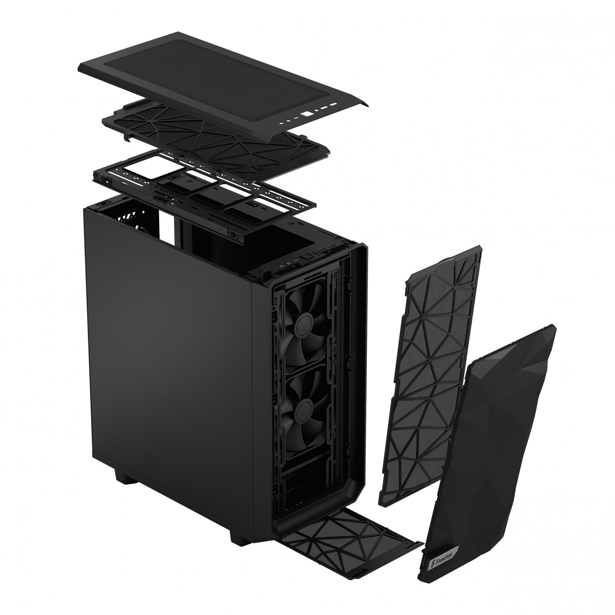 Корпус FRACTAL DESIGN MESHIFY 2 COMPACT Black [FD-C-MES2C-01]