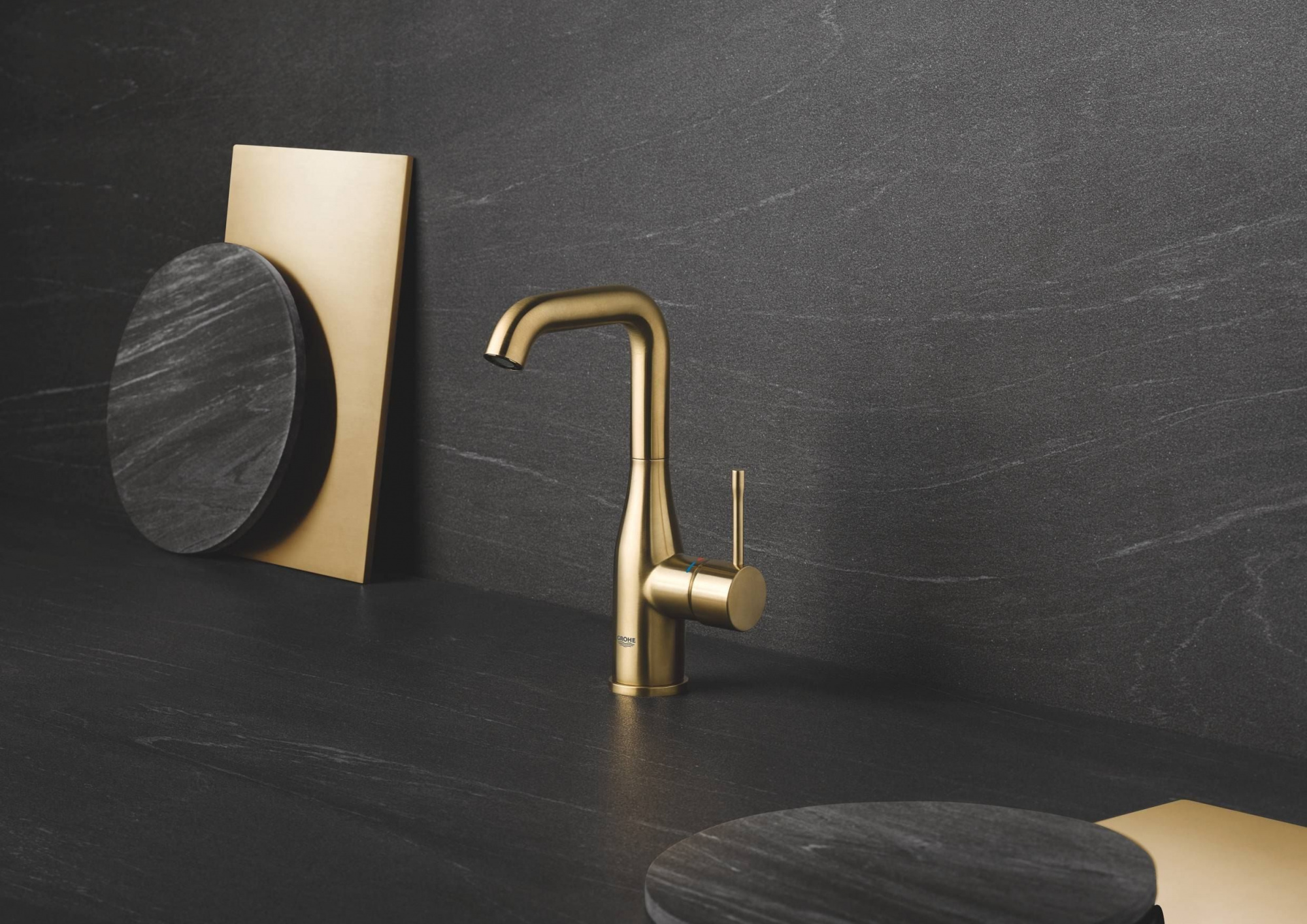 Смеситель для раковины (умывальника) Grohe Essence 32628GN1 холодный рассвет матовый