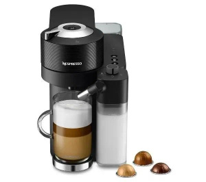 Капсульная кофемашина DeLonghi Nespresso Vertuo Lattissima ENV300. B, черный