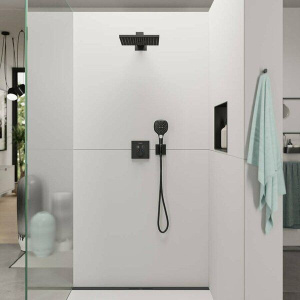 Душевая лейка Hansgrohe Raindance Select E 26520670, матовый черный