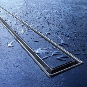 Дренажная решетка TECE drainline Plate полированная нержавеющая сталь 800 мм 600870