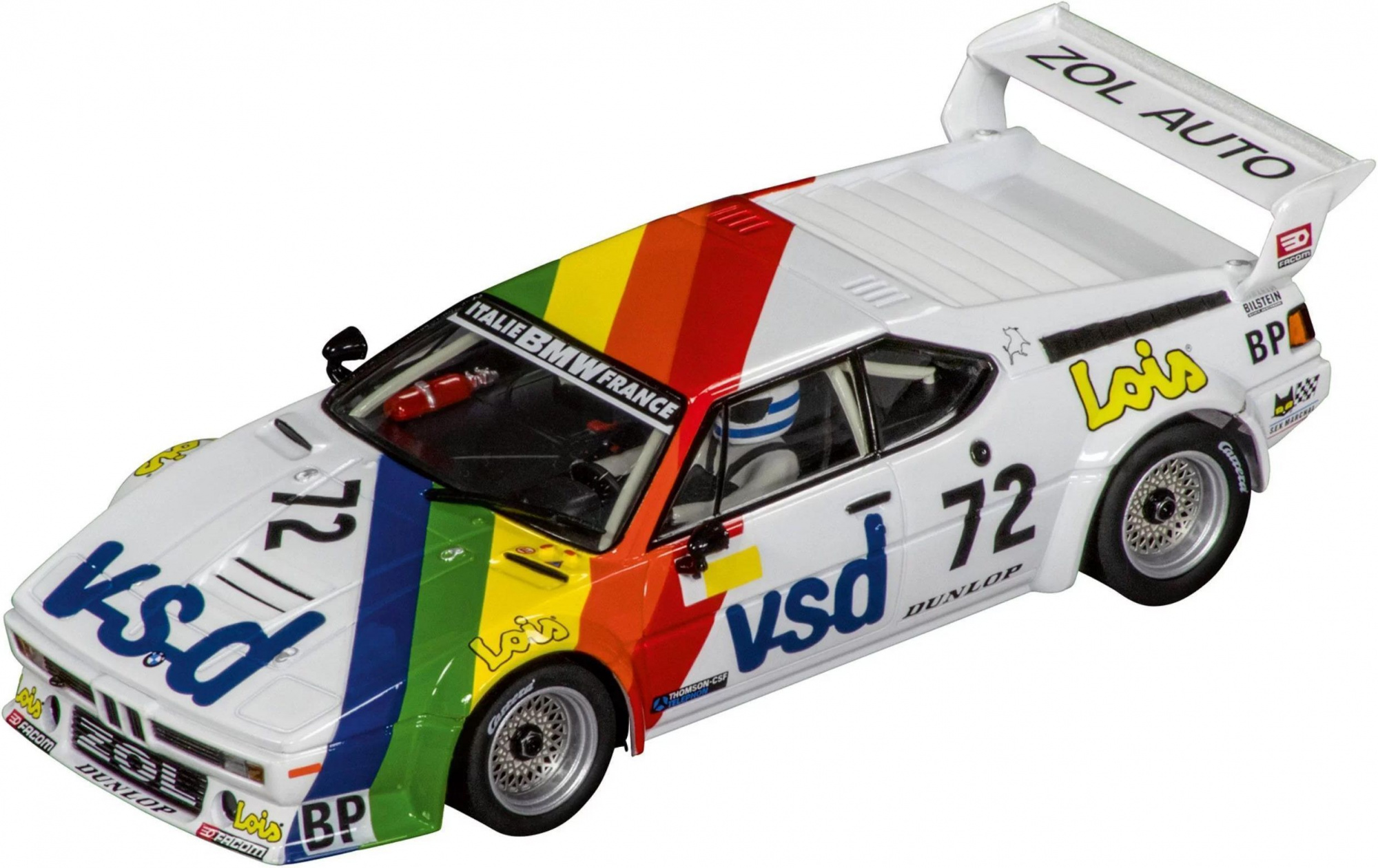 Аналоговая модель Carrera EVOLUTION - BMW M1 BMW Zol'Auto, No.72 24h, 1981 27716