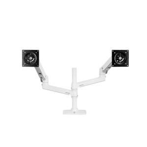 Ergotron LX Dual Stacking Arm Ergotron 45-492-216 (белый) крепление для двух мониторов