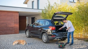 Аккумуляторный строительный пылесос Bosch AdvancedVac 18V-8 06033E1000 без АКБ и ЗУ