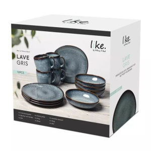 Набор для завтрака Villeroy & Boch Lave Gris 4 персоны 10-4259-9655