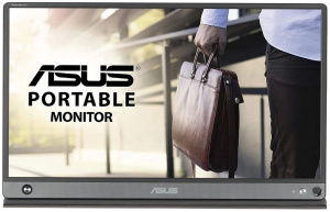ASUS ZenScreen MB16AHP, 1920x1080, 60 Гц, IPS, серый