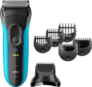 Электробритва Braun Series 3 3010BT BK/BLU
