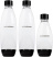 Сифон Sodastream Terra черный + 3 бутылочки