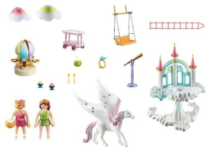 Игровой набор Playmobil 71359 Небесный радужный замок