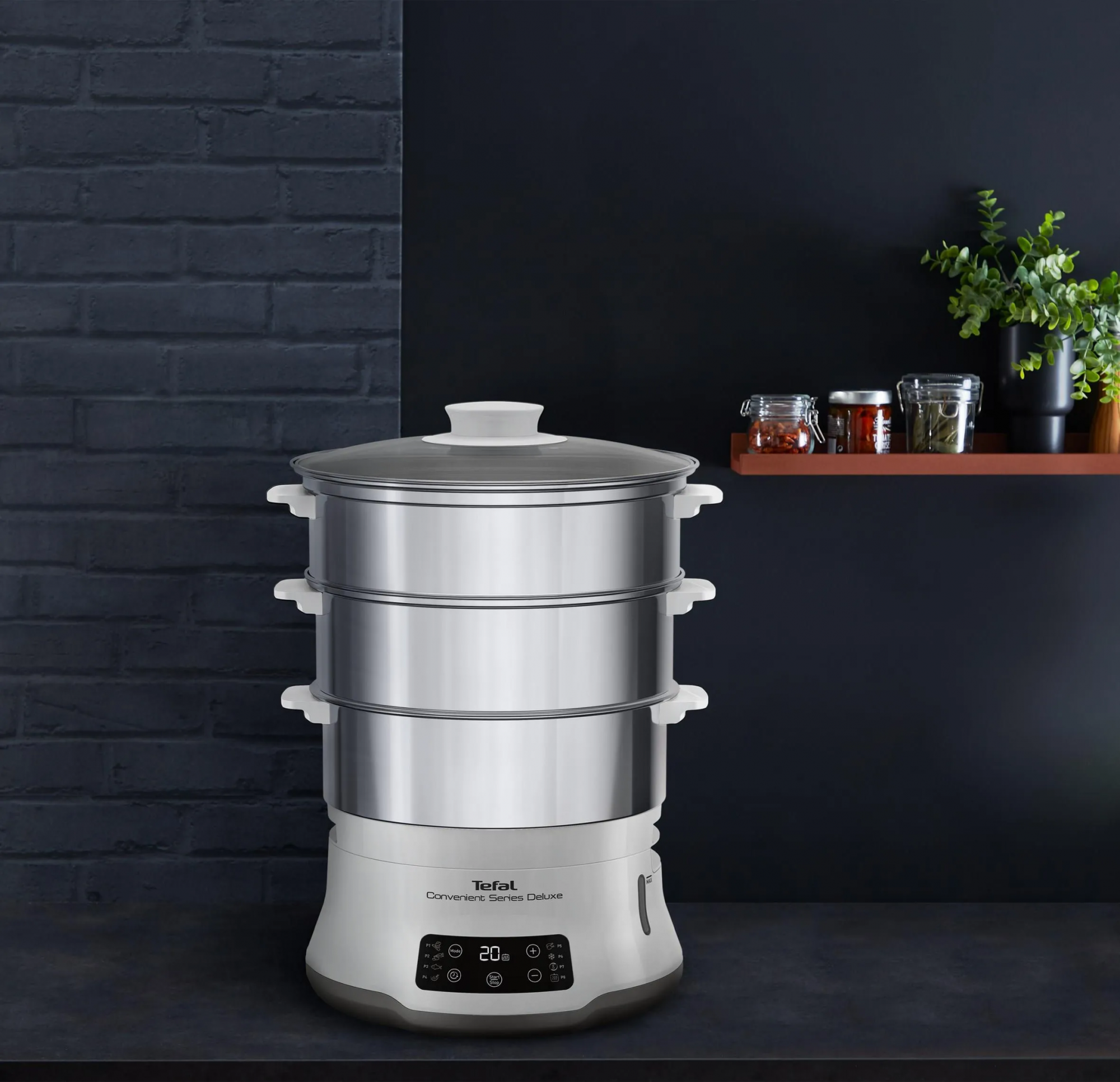 Пароварка электрическая Tefal Convenient Series Deluxe VC502