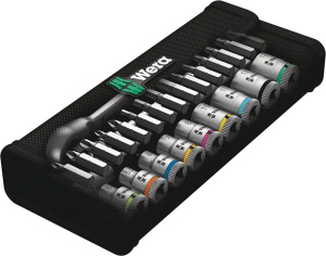 Набор торцевых ключей Wera 8100 SA8 Zyklop 004018