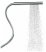 Ручной душ Hansgrohe AXOR Starck Baton 10531000 1jet EcoSmart, хром