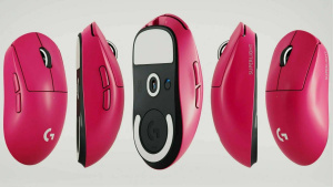 Игровая мышь беспроводная Logitech G Pro X2, розовый