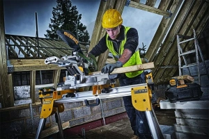 Аккумуляторная торцовочная пила DeWALT DCS365N без АКБ и ЗУ