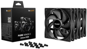 Вентиляторы для корпуса Be Quiet! Pure Wings 3 120мм BL141 3 шт. черные