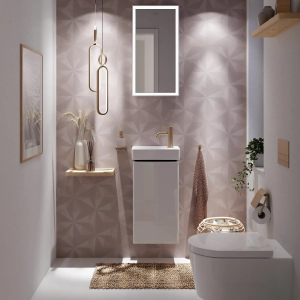 Держатель для туалетной бумаги с крышкой Hansgrohe AddStoris, бронза матовая 41753140
