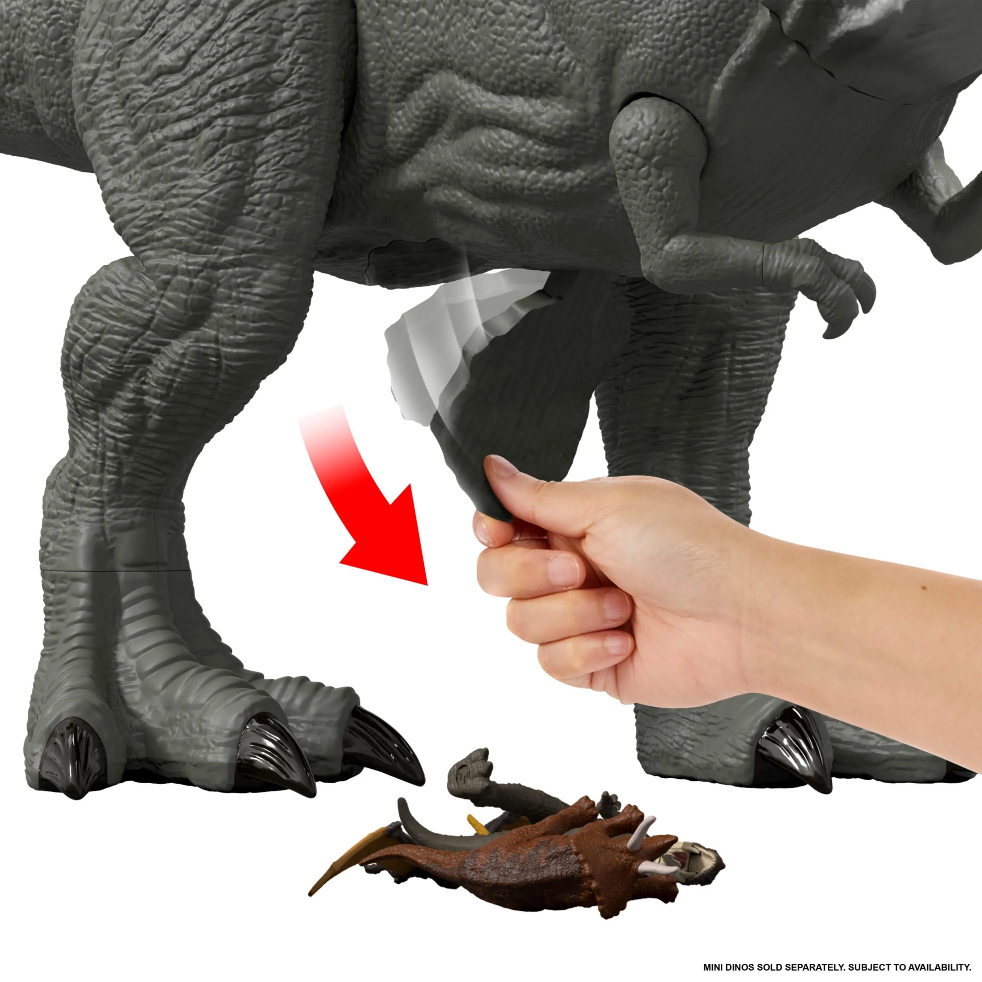 Динозавр Mattel Jurassic World Rebirth колоссальный тираннозавр JBG52