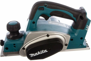 Аккумуляторный электрорубанок Makita DKP180Z, без аккумулятора синий