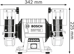 Точильный станок Bosch GBG 35-15 Professional 060127A300