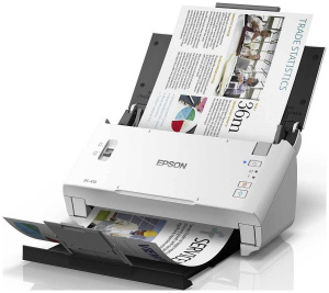 Сканер Epson WorkForce DS-410 белый/черный