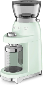 Кофемолка Smeg CGF03, пастельно-зеленый