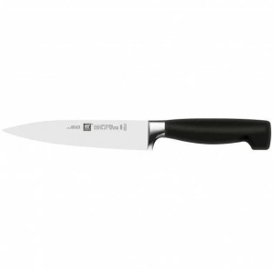 ZWILLING Four Star White 6 эл. - кухонные ножи кованые в блоке с ножницами (350213060)