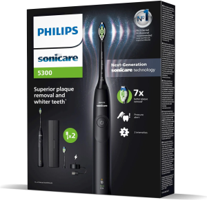 Электрическая зубная щётка Philips Sonicare 5300 HX7101/03, черный