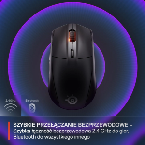 Беспроводная игровая мышь SteelSeries Rival 3 Gen 2, черная