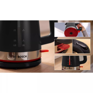 Электрический чайник Bosch MyMoment TWK4M223, черный