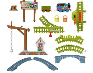 Fisher-Price Томас и друзья поезд и трек для доставки красок HTN34