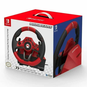 Nintendo Switch Руль Hori Mario Kart racing wheel pro Deluxe (NSW-228U)