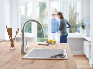 Смеситель для кухни Grohe Concetto 31483DC2, нержавеющая сталь