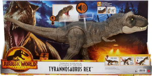 Динозавр Tyrannosaurus Rex Jurassic World со звуком Тиранозавр Рекс 53 см Mattel HDY55