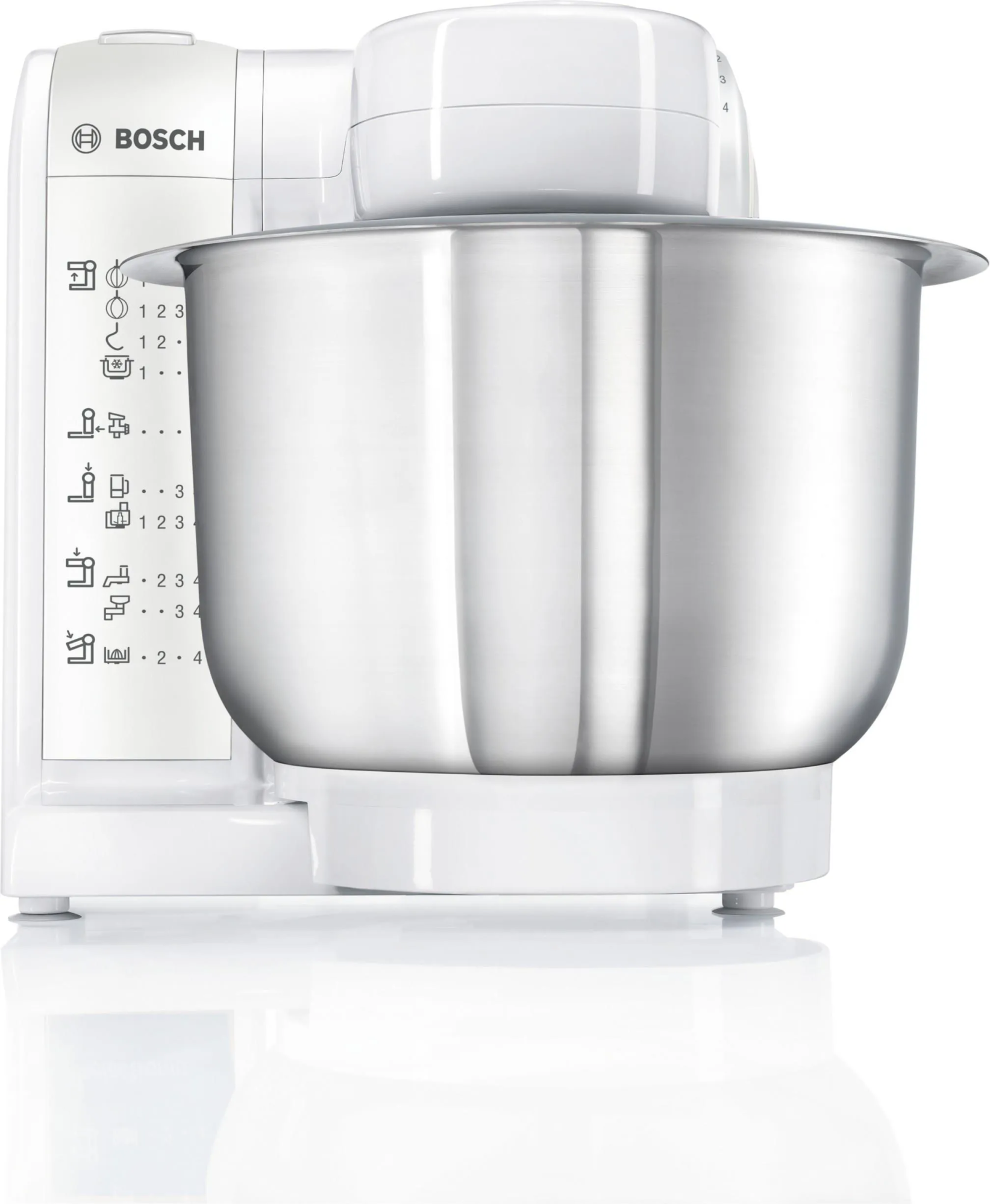 Кухонный комбайн Bosch MUM4875EU, белый