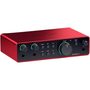 Звуковая карта внешняя Focusrite Scarlett 2i2 USB-C Audio Interface Gen 4