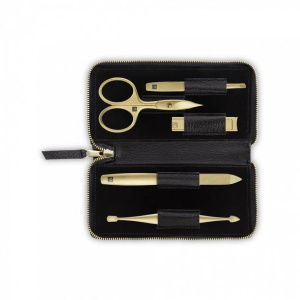 Маникюрный набор Zwilling TWINOX «Gold», 5 предметов, черный, ‎97748-004