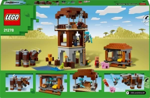 Конструктор LEGO Minecraft 21278 Аванпост разбойников и разрушитель