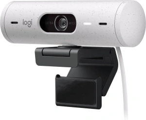Веб-камера Logitech Brio 500, белая