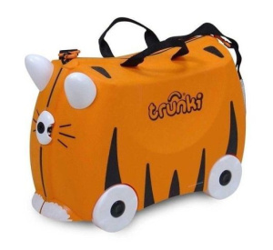 Чемодан-каталка trunki Tipu TRU-T085, ручная кладь, 46х31х21 см, 18 л, 1.7 кг, оранжевый