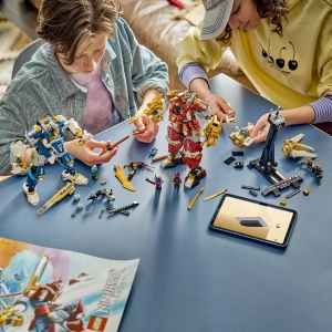 LEGO NINJAGO 71870 Двойные титановые мехи