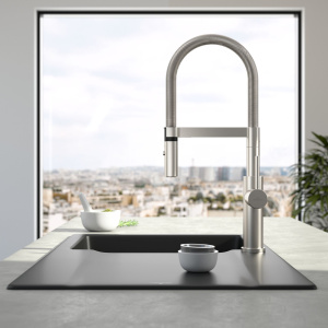 Смеситель для кухни Villeroy & Boch Steel Expert 2.0 928000LC