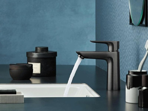 Смеситель Hansgrohe Talis E 110 71712670, для раковины черный