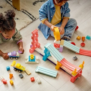 Конструктор LEGO DUPLO 10478 Креативные рампы 3 в 1 с транспортными средствами