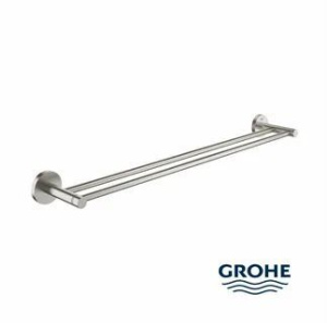 Двойной держатель для полотенец Grohe Essentials 600мм 40802A01, графит