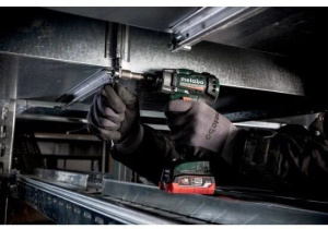 Отвертка ударная аккумуляторная Metabo PowerMaxx SSD 12 BL 601115800 в кейсе metaBOX с 2 аккумуляторами LiHD 12 V/4.0 Ah и ЗУ ASC 55